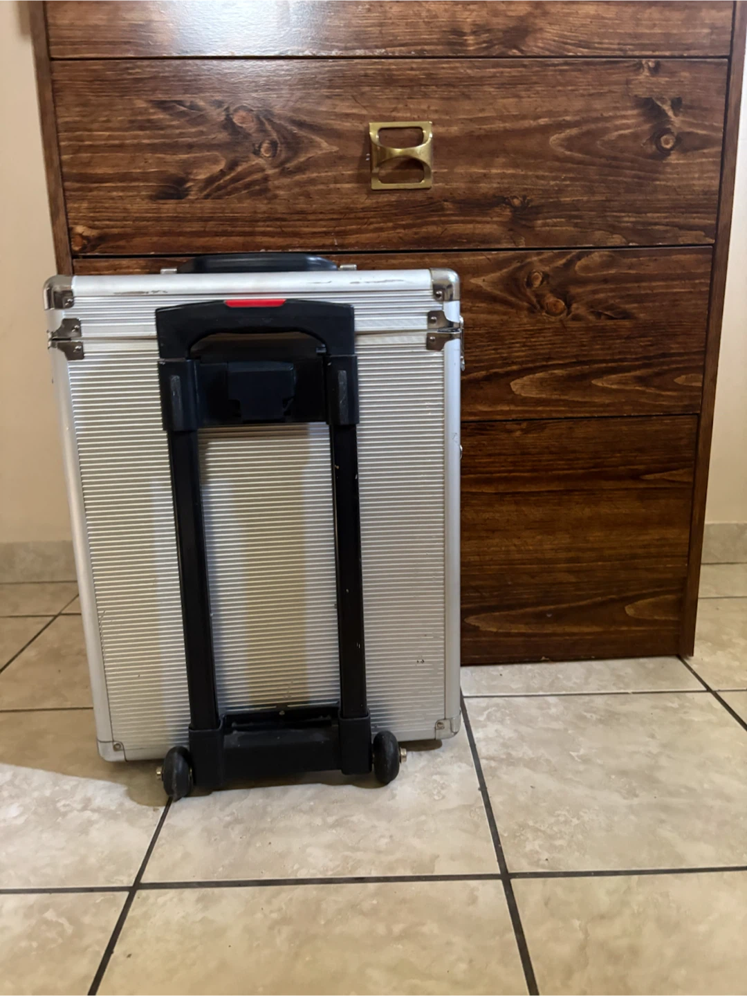 Silver Rolling Briefcase/Carry-On Case - photo 4