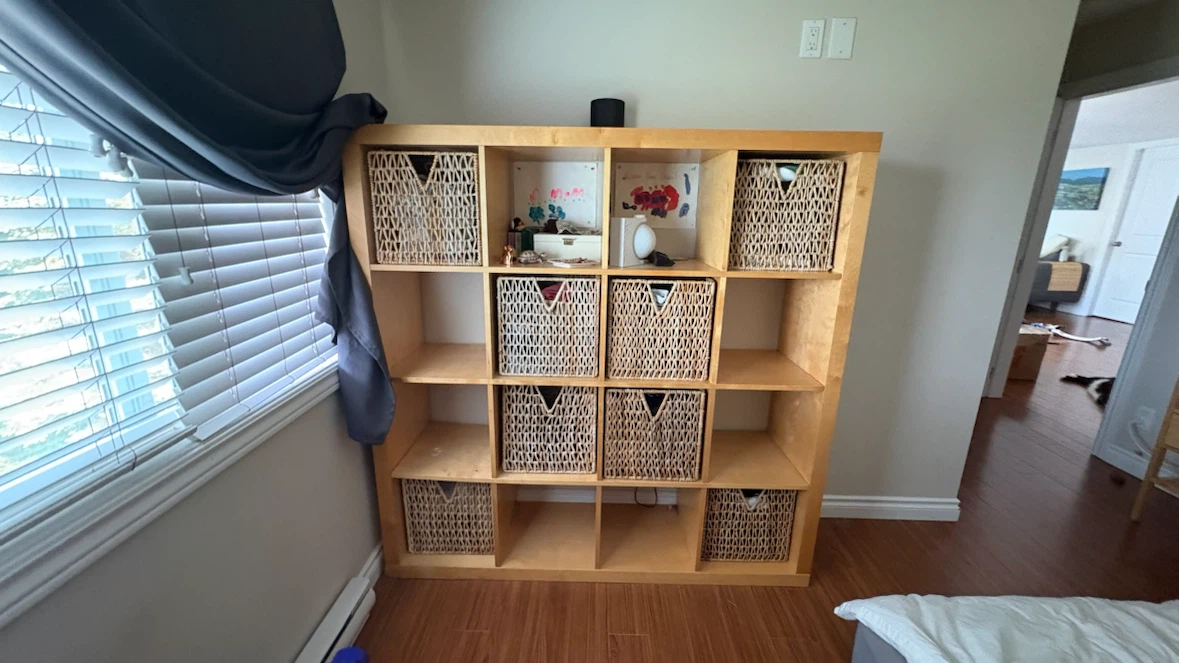 KALLAX Shelving Unit with Baskets