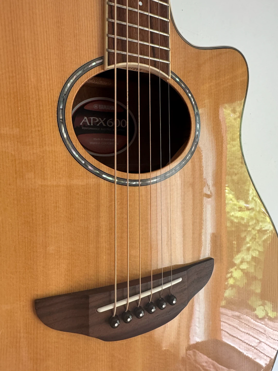 Yamaha APX600 Acoustic-Electric Guitar - photo 2