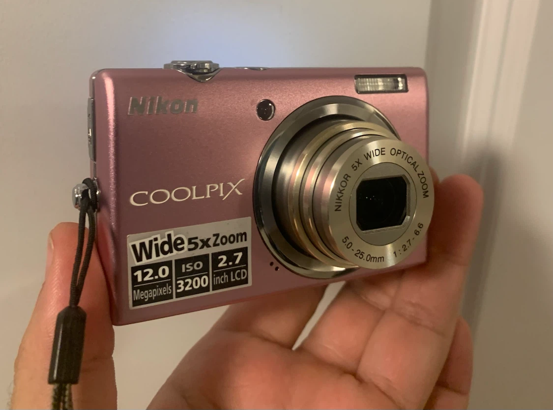 Nikon COOLPIX Pink Digital Camera - 12.0 Megapixels