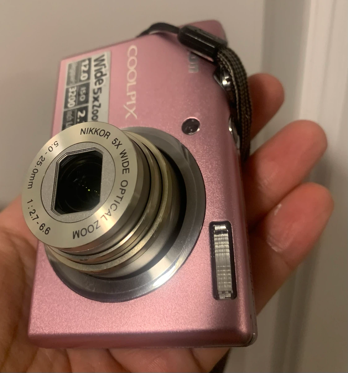 Nikon COOLPIX Pink Digital Camera - 12.0 Megapixels - photo 5