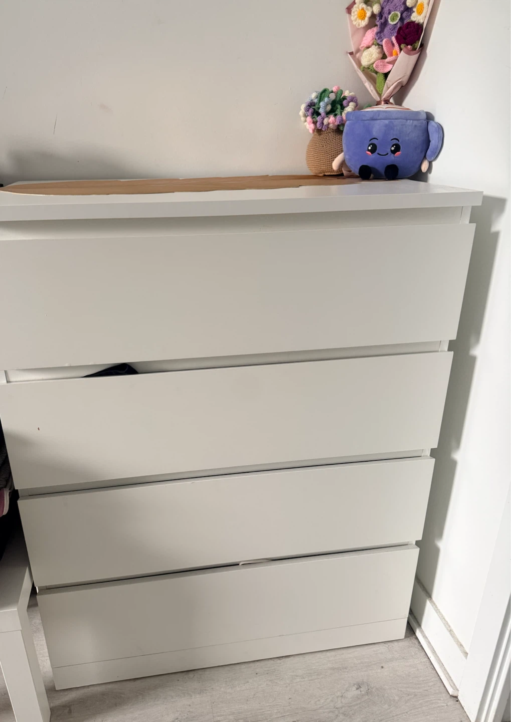 IKEA STORKLINTA 4-drawer chest