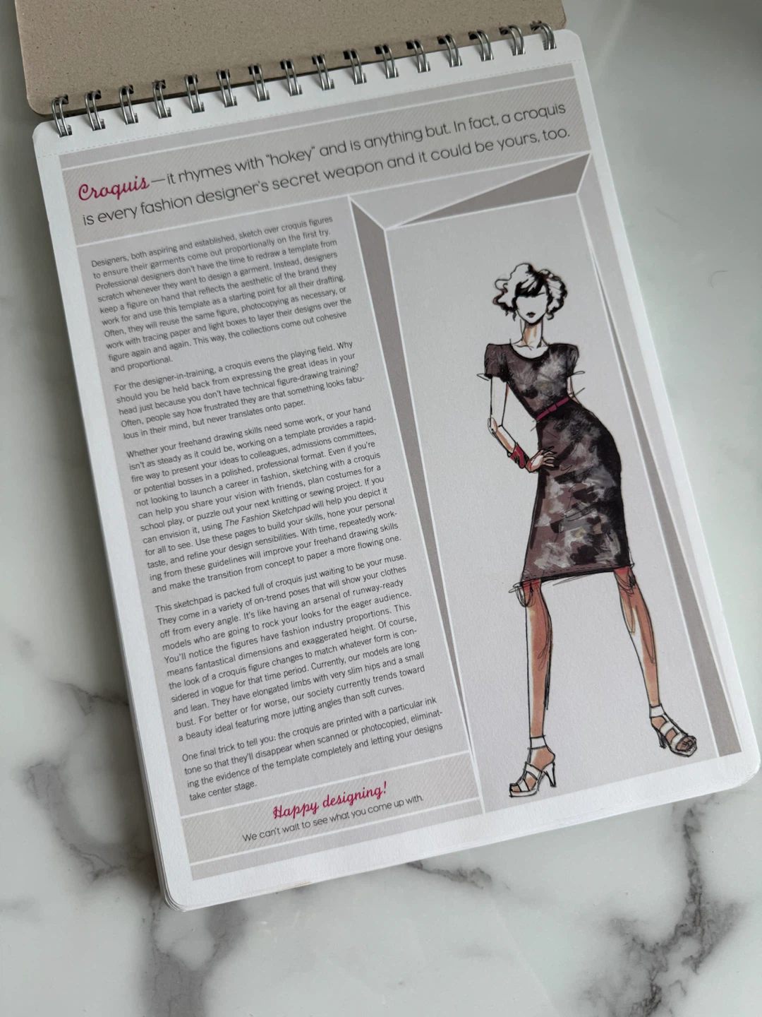 Fashion Sketchbook with Figure Templates - photo 2