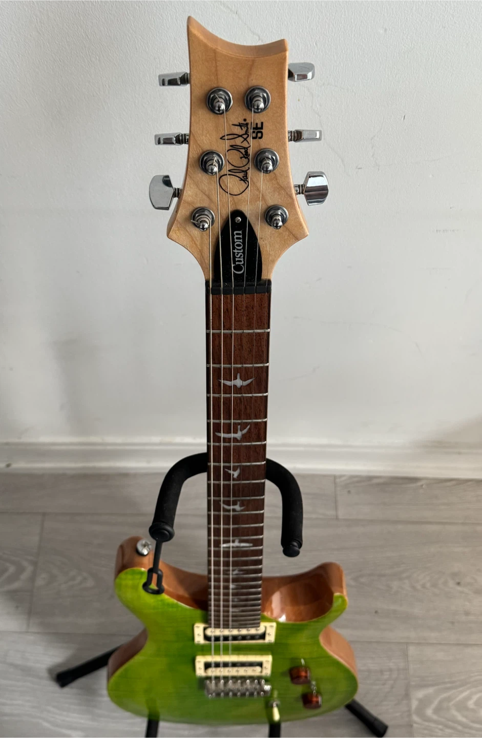 PRS SE Custom 24 08 Electric Guitar - Green - photo 3