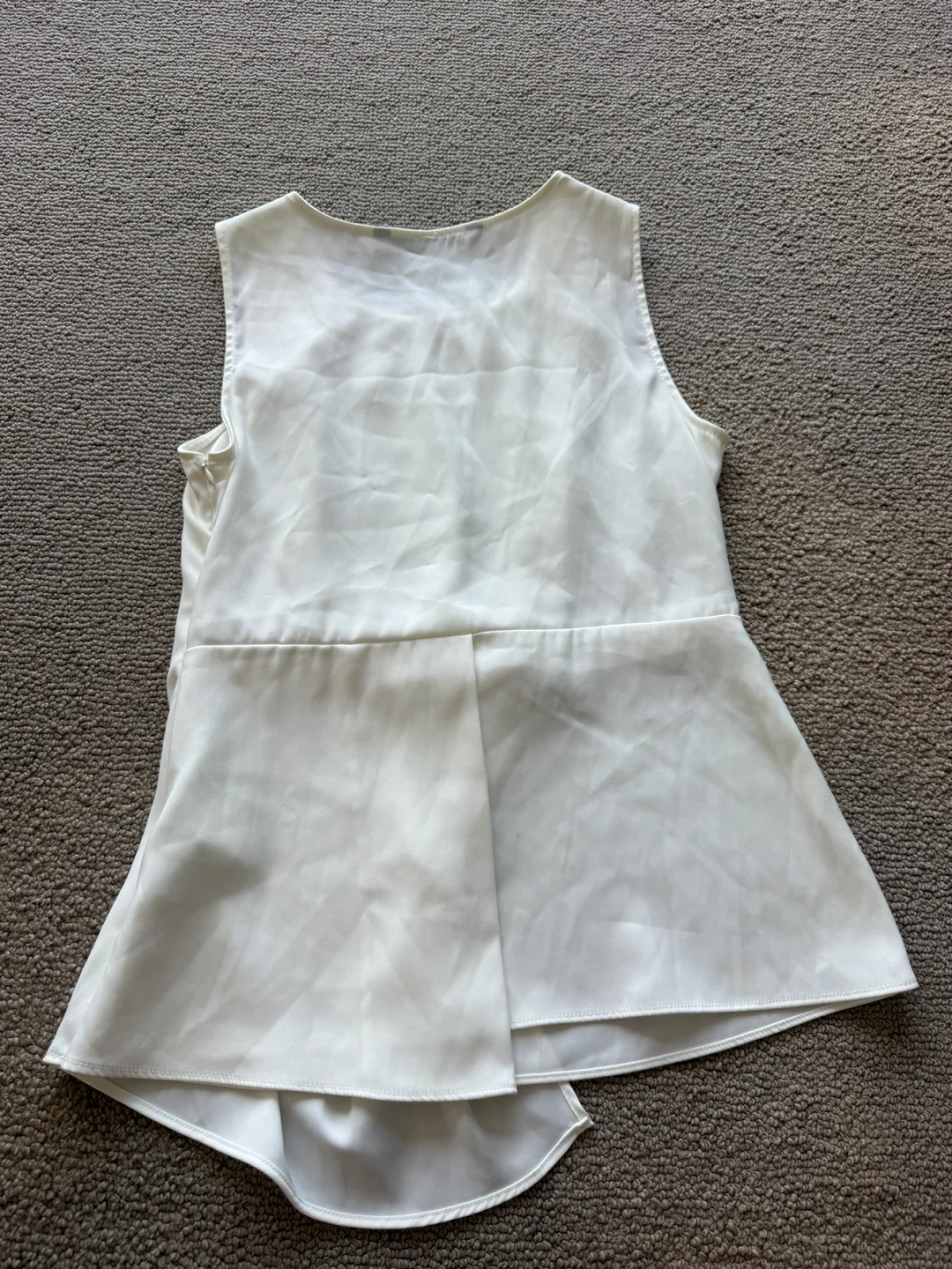 Zara Basic White Sleeveless Top - Size XS - photo 2