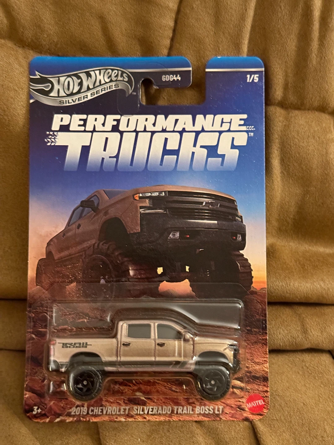 Hot Wheels Silver Series 2019 Chevrolet Silverado Trail Boss LT