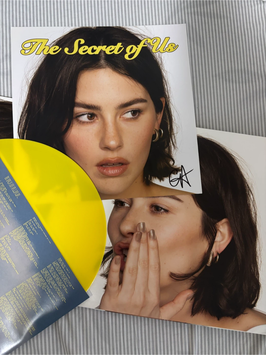Gracie Abrams Vinyl - The Secret of Us (SIGNED)