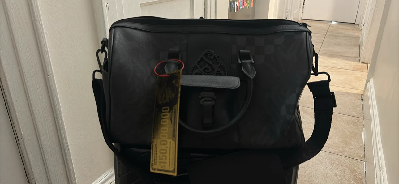 Sprayground Black Duffel Bag - photo 3