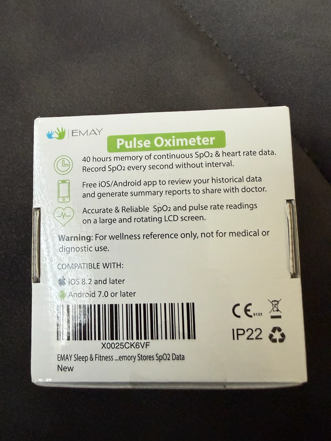 EMAY Pulse Oximeter EMO-80