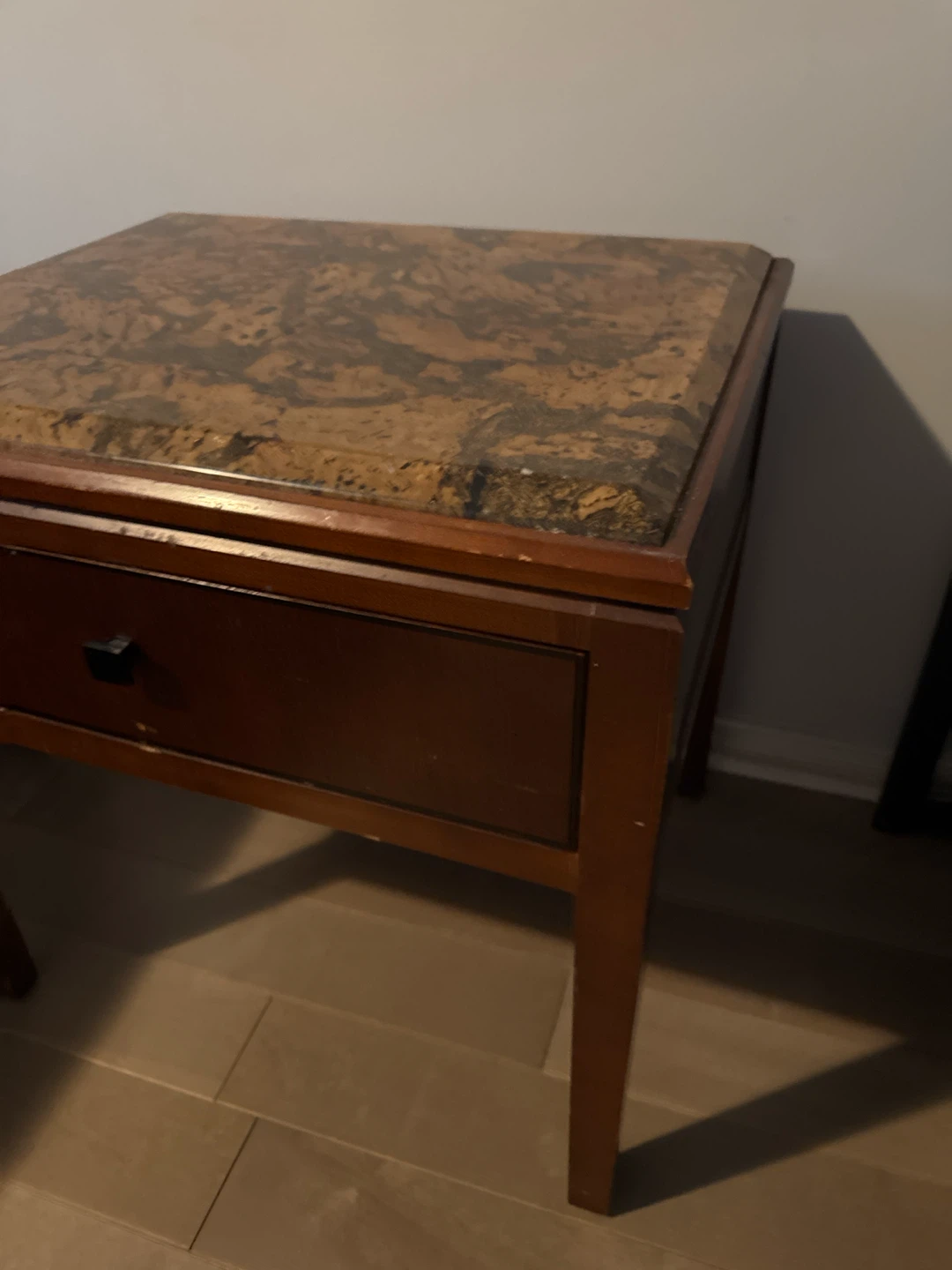 End Table with Drawer - photo 2