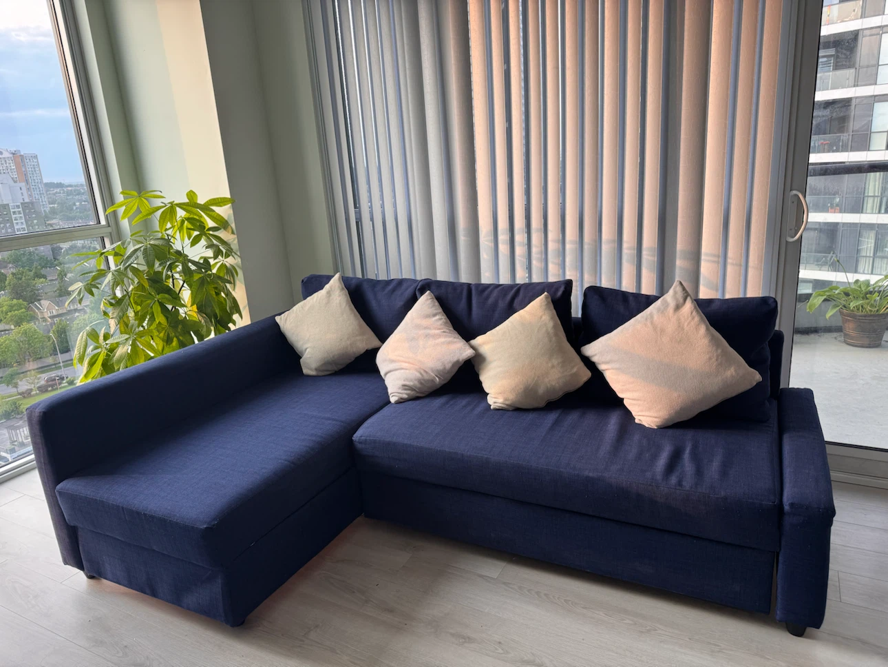 Blue Sectional Sofa