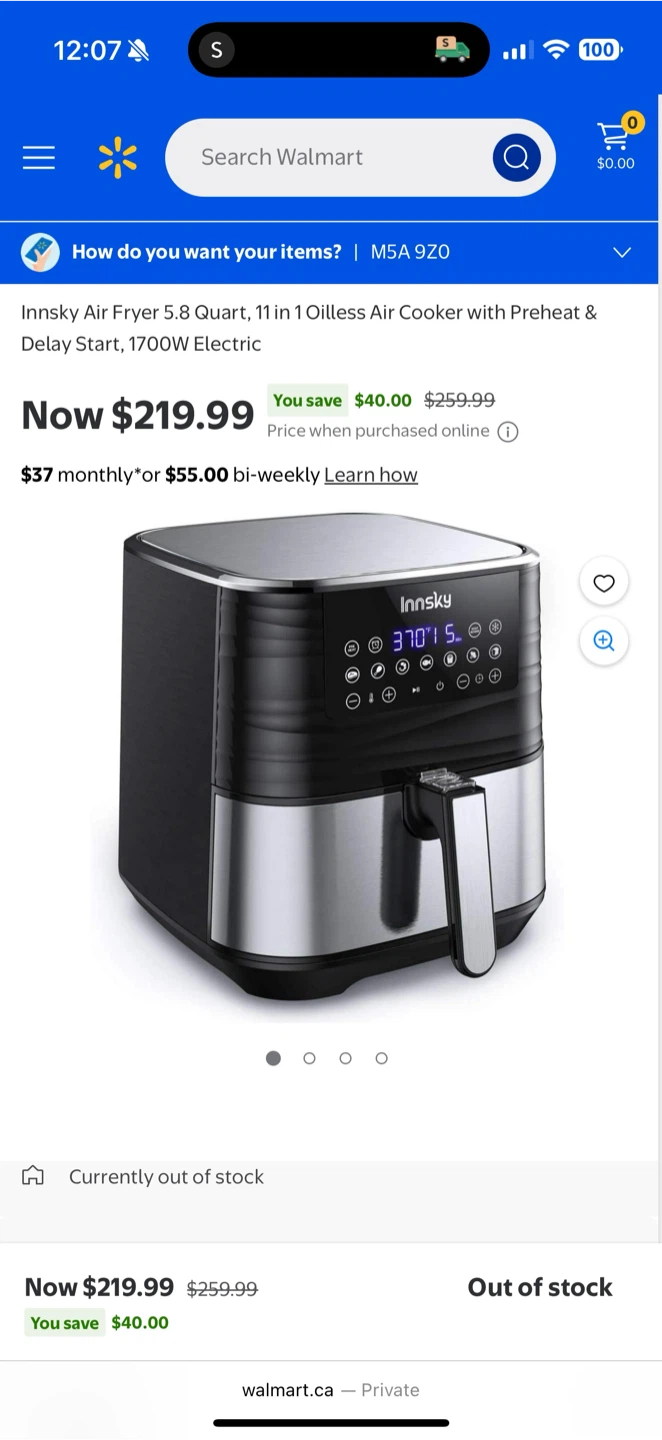 Innsky Air Fryer 5.8 Quart - photo 3