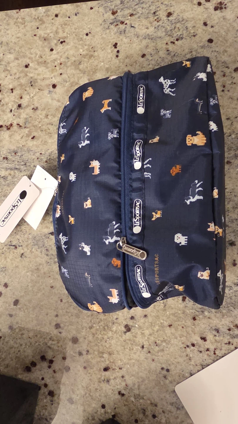 LeSportsac Small Cosmetic Bag - Dog Print