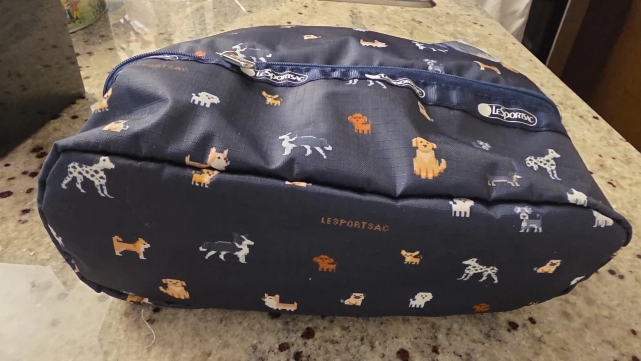 LeSportsac Small Cosmetic Bag - Dog Print - photo 3