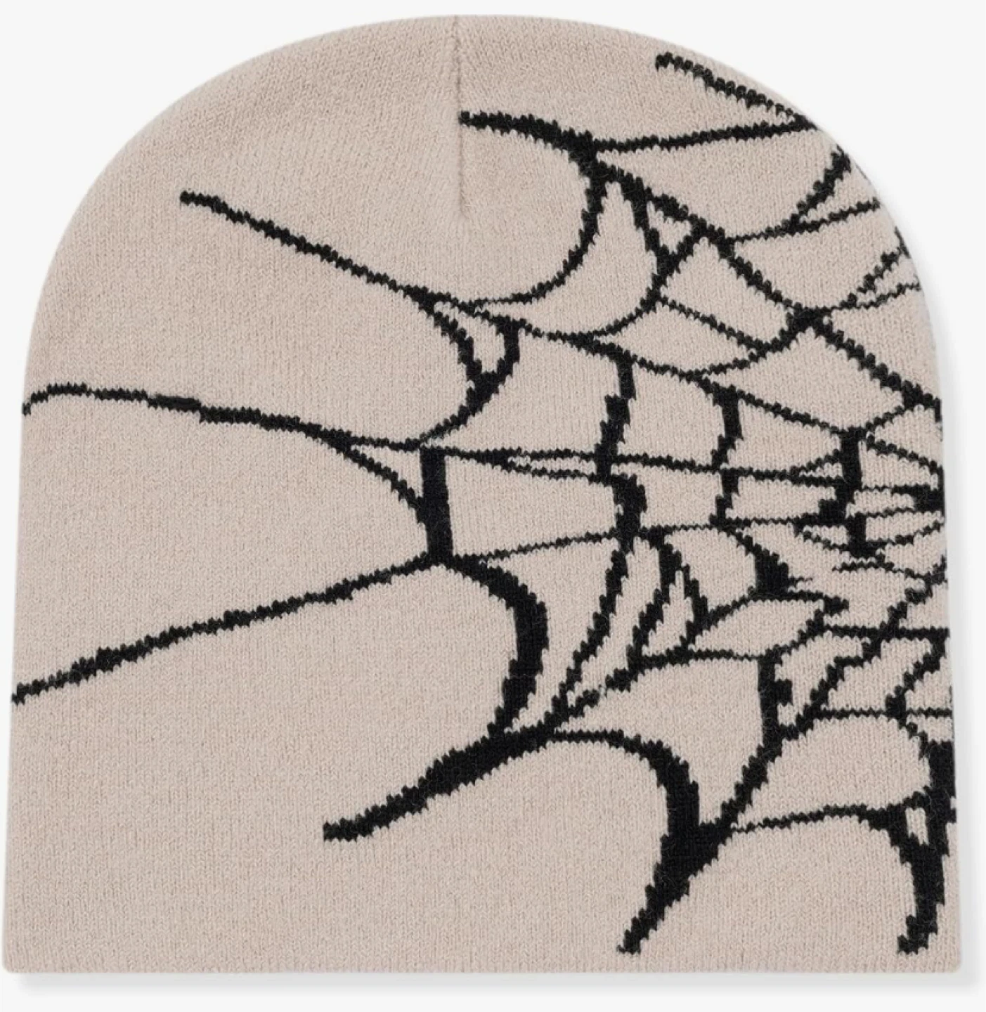 Beanie with Spiderweb Design - photo 2