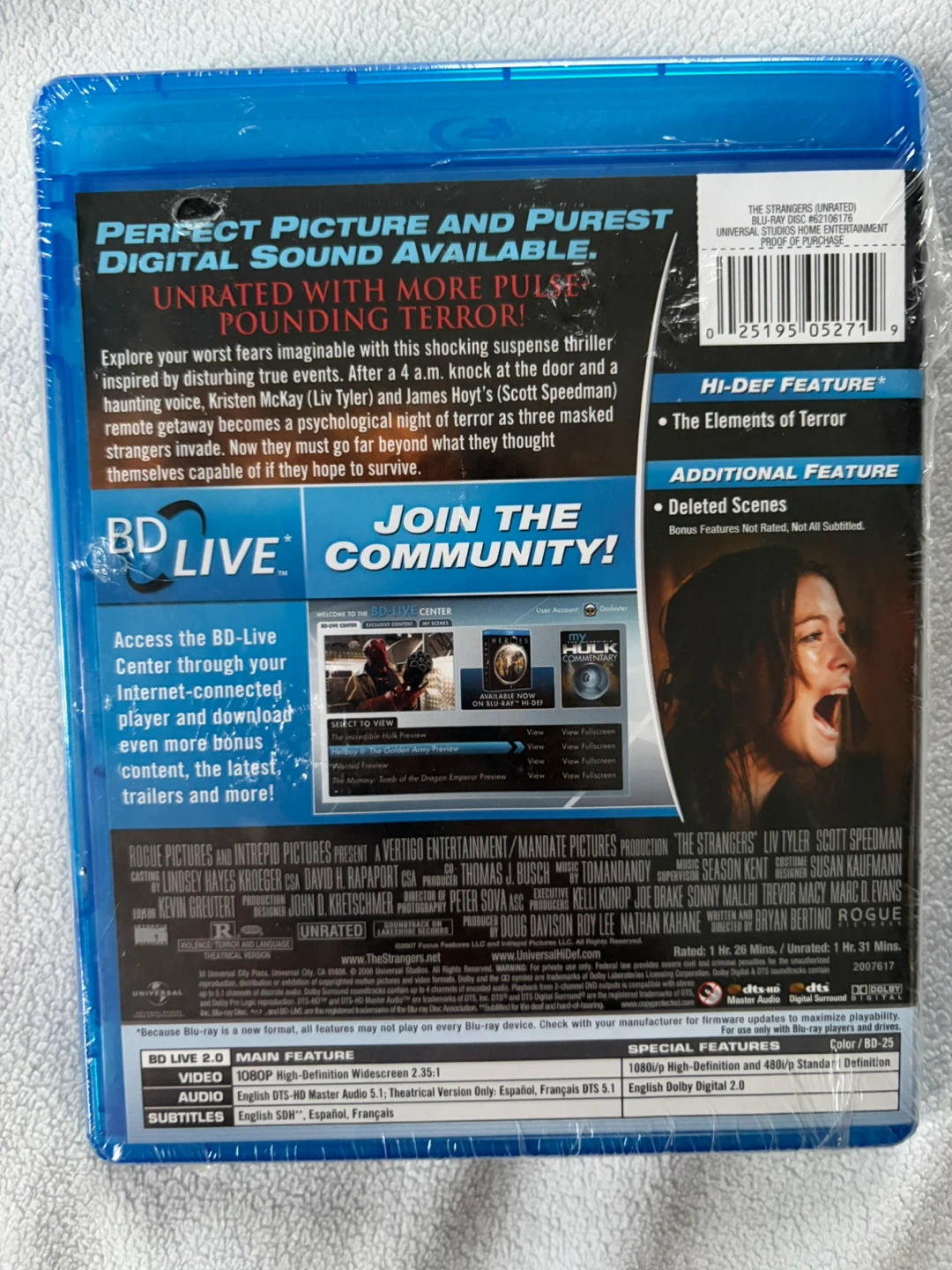 Sealed The Strangers Unrated Version 2 Movies In 1 Blu Ray - photo 2