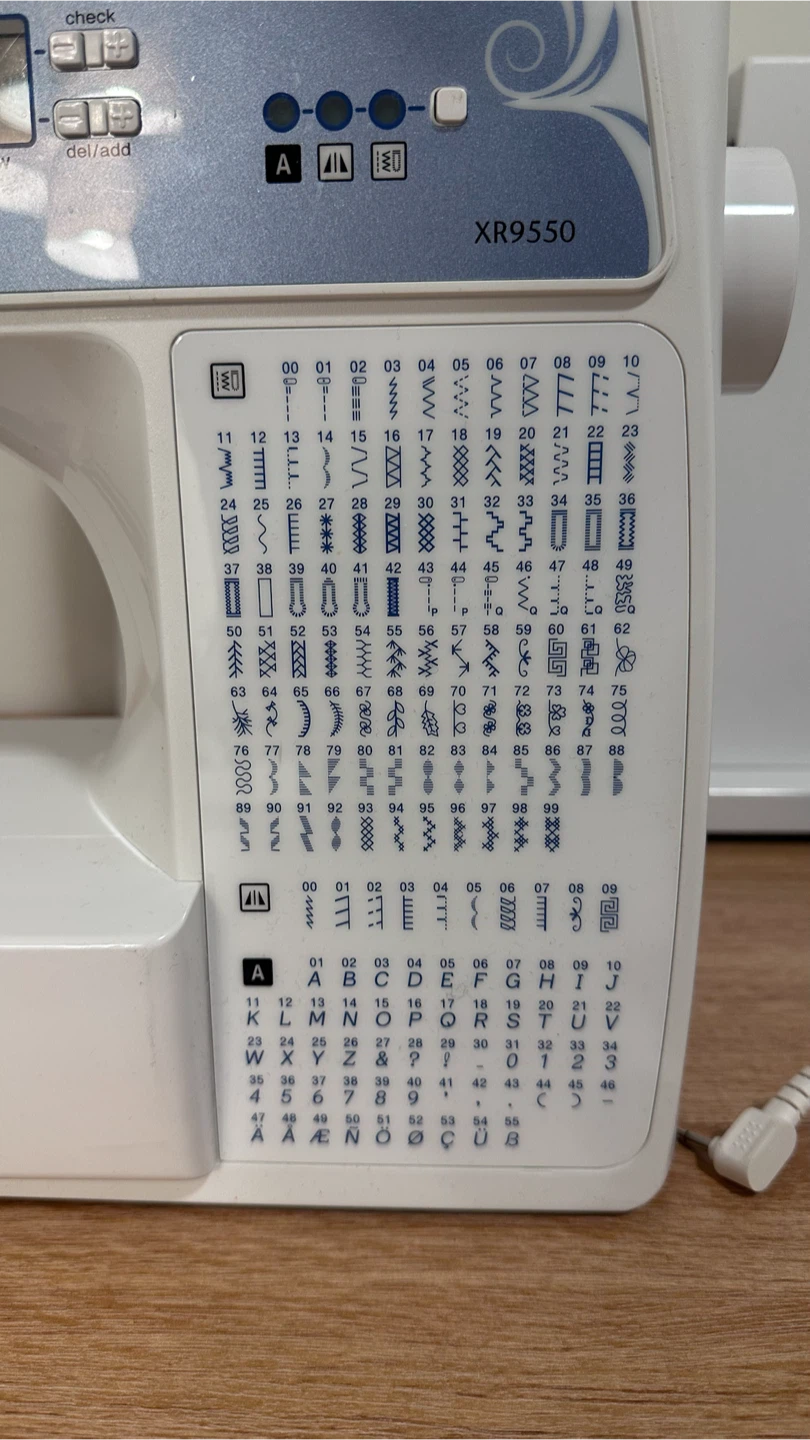 Brother XR9550 Sewing Machine - photo 5