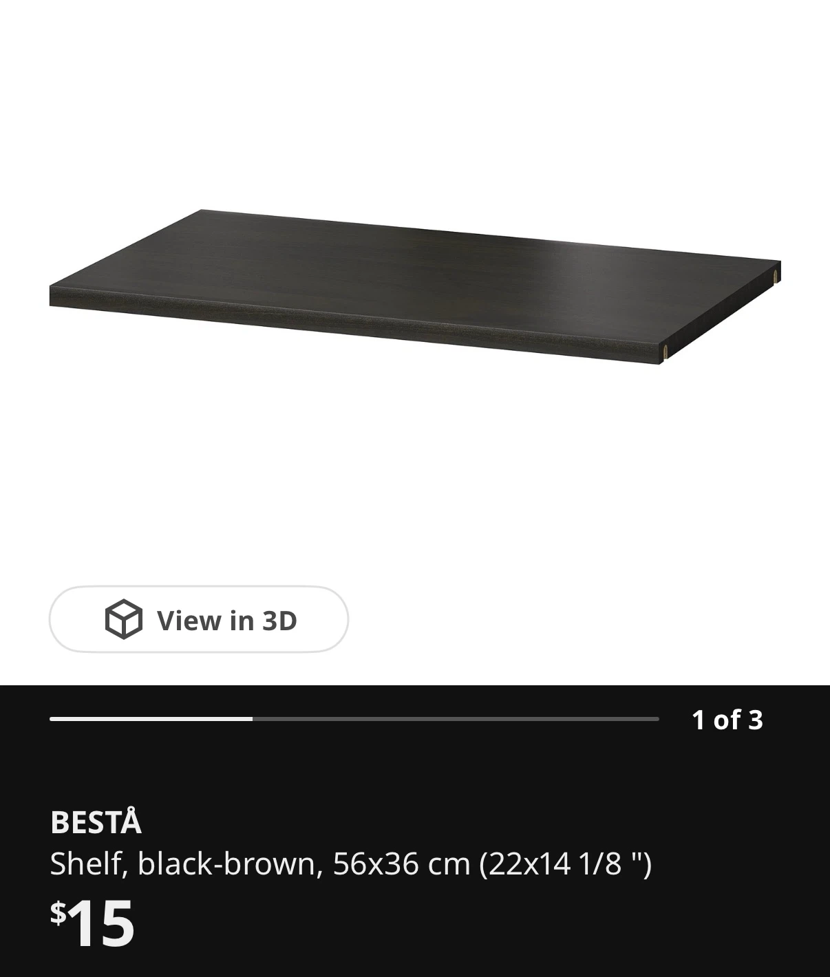 Brand New Ikea Besta Shelf