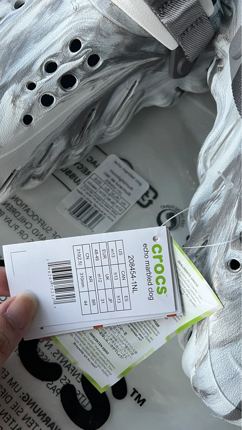 [NEW] Crocs Echo Marbled Clog M13 - photo 3