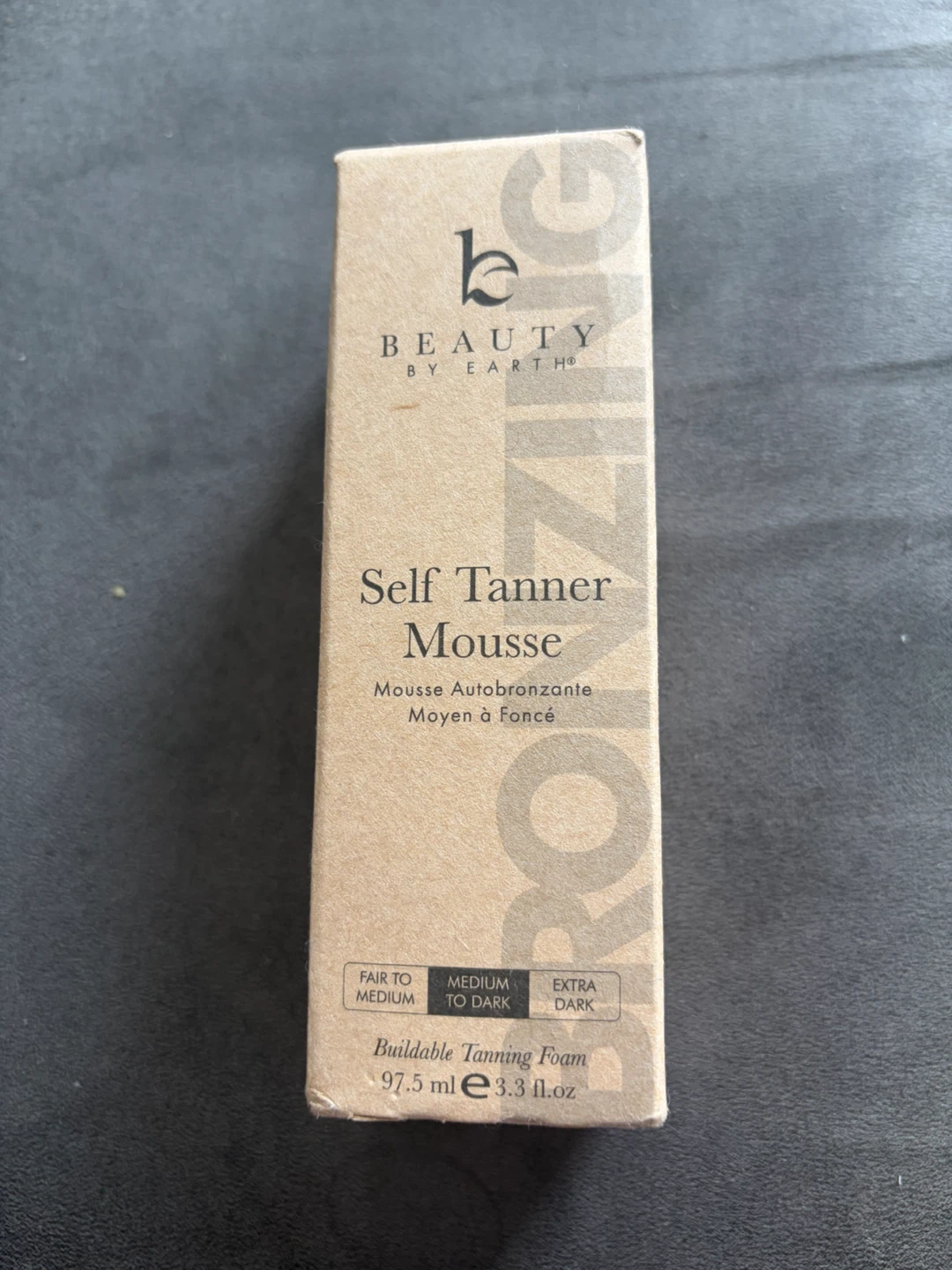 Beauty by Earth Self Tanner Mousse 3.3 fl. oz