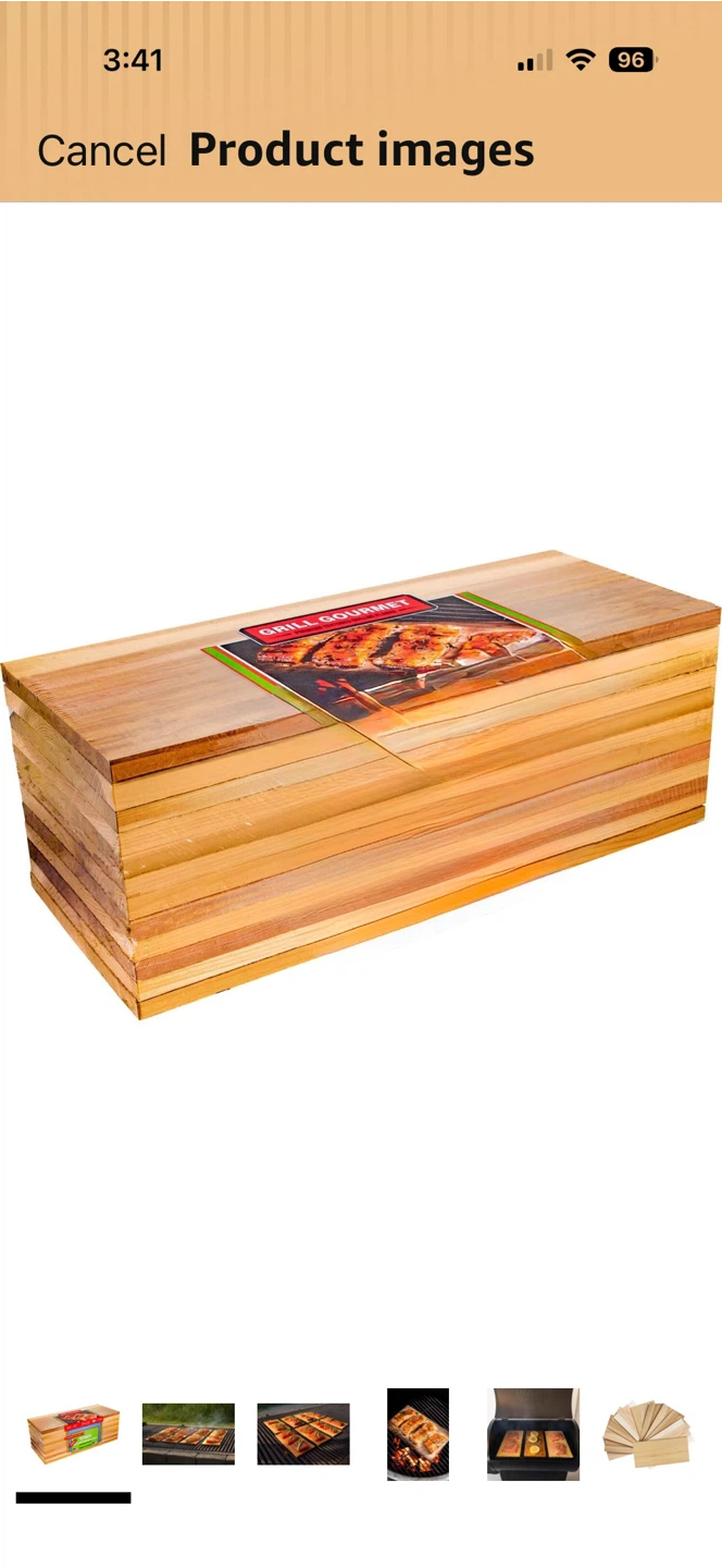 Grilling Planks - 12 Planks per pack