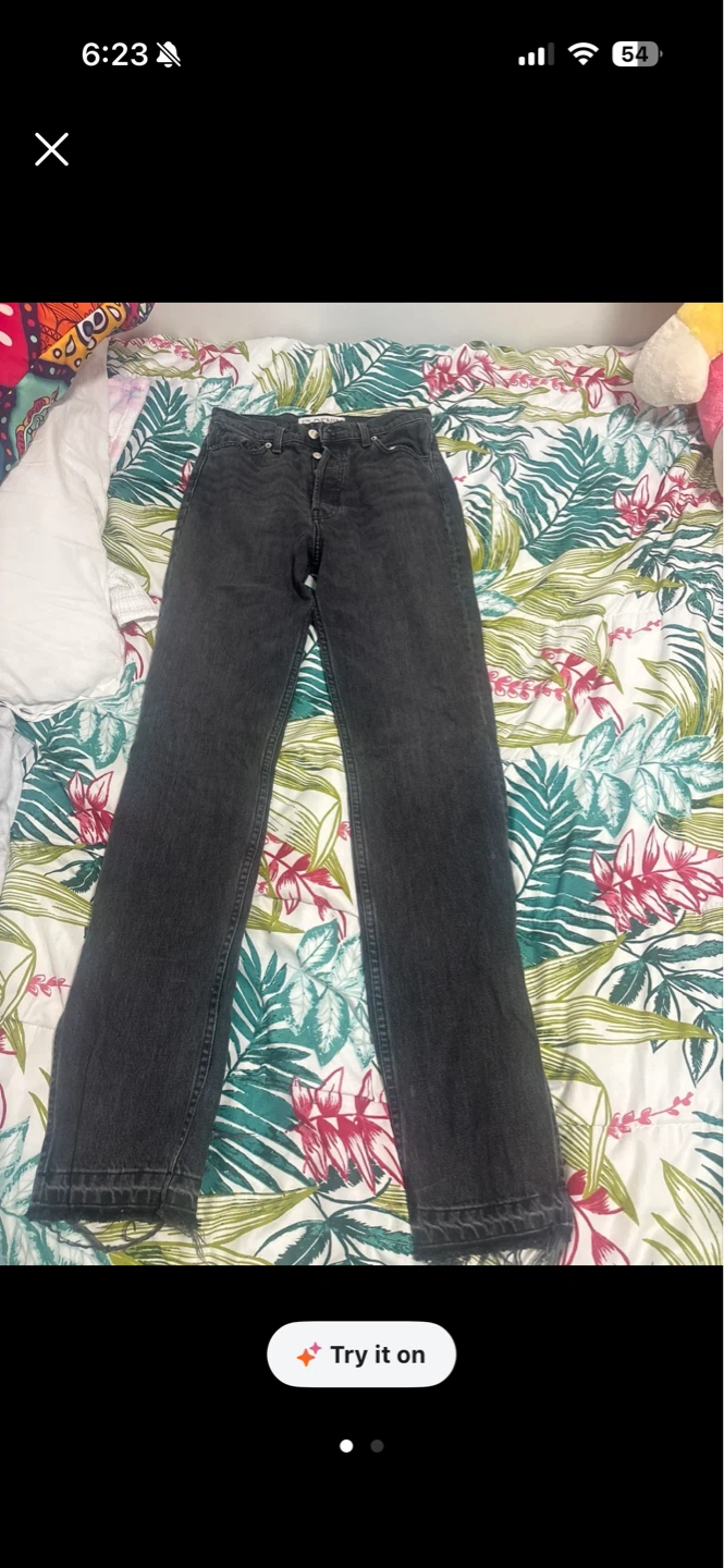 BDG Black Wide Leg Jeans