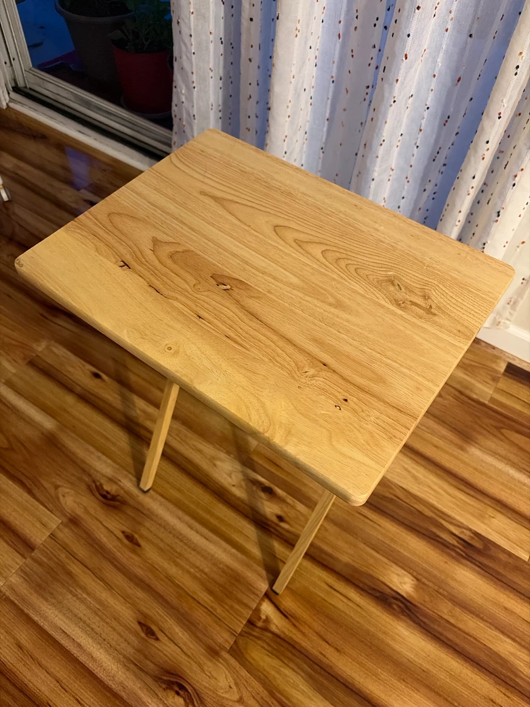 Wooden Side Table - photo 2