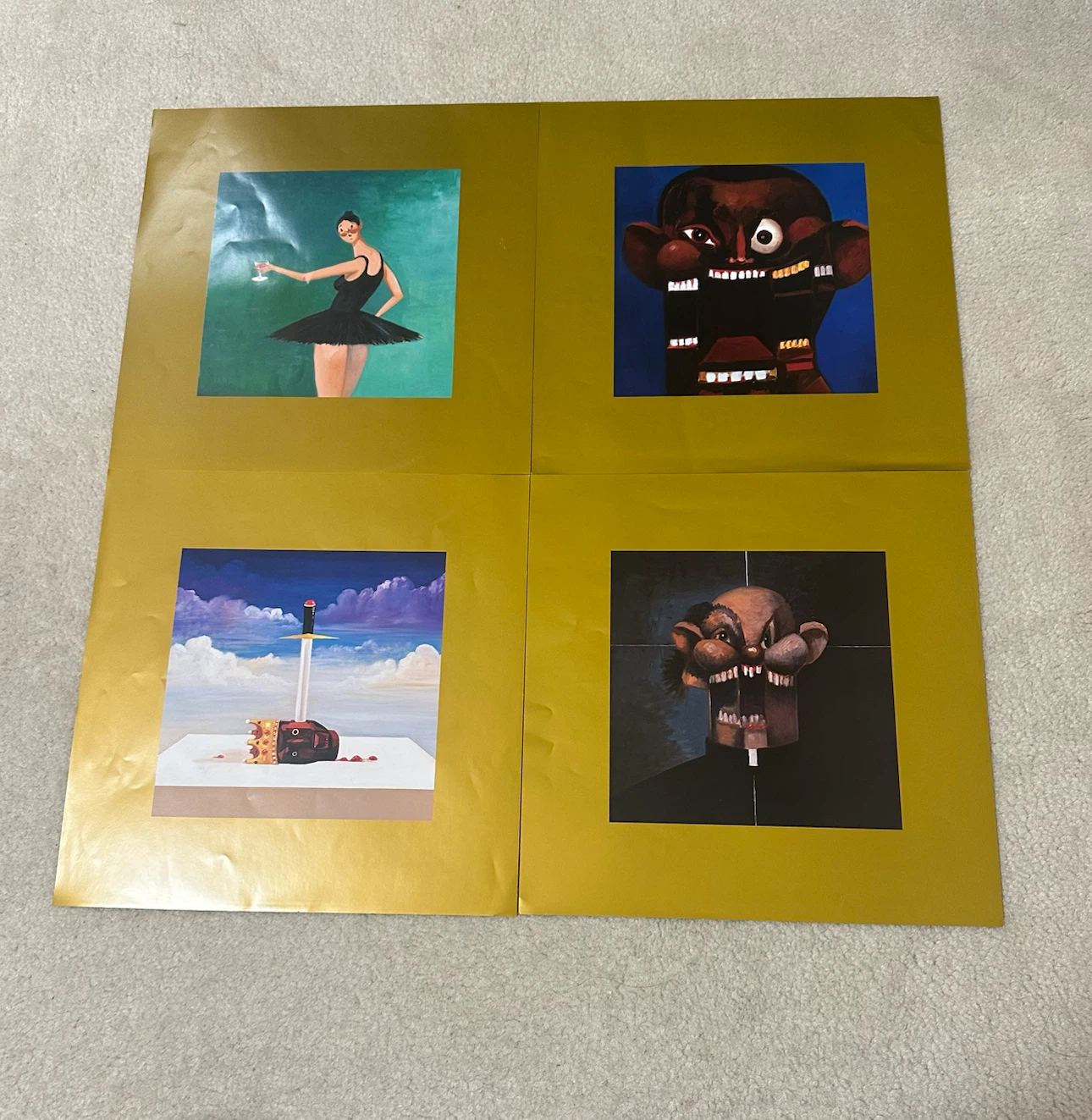My Beautiful Dark Twisted Fantasy Vinyl Record - photo 3
