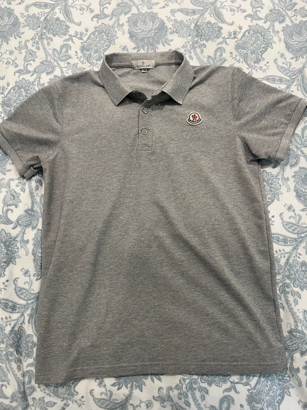 Moncler Polo Shirt - Grey
