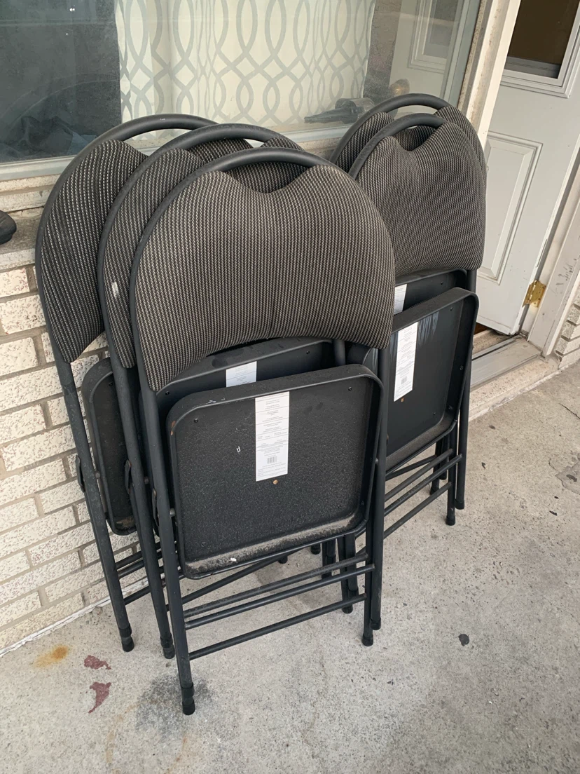 Folding Chair set of 6 - photo 2