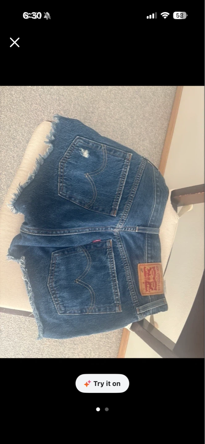 Levi's Denim Cutoff Shorts