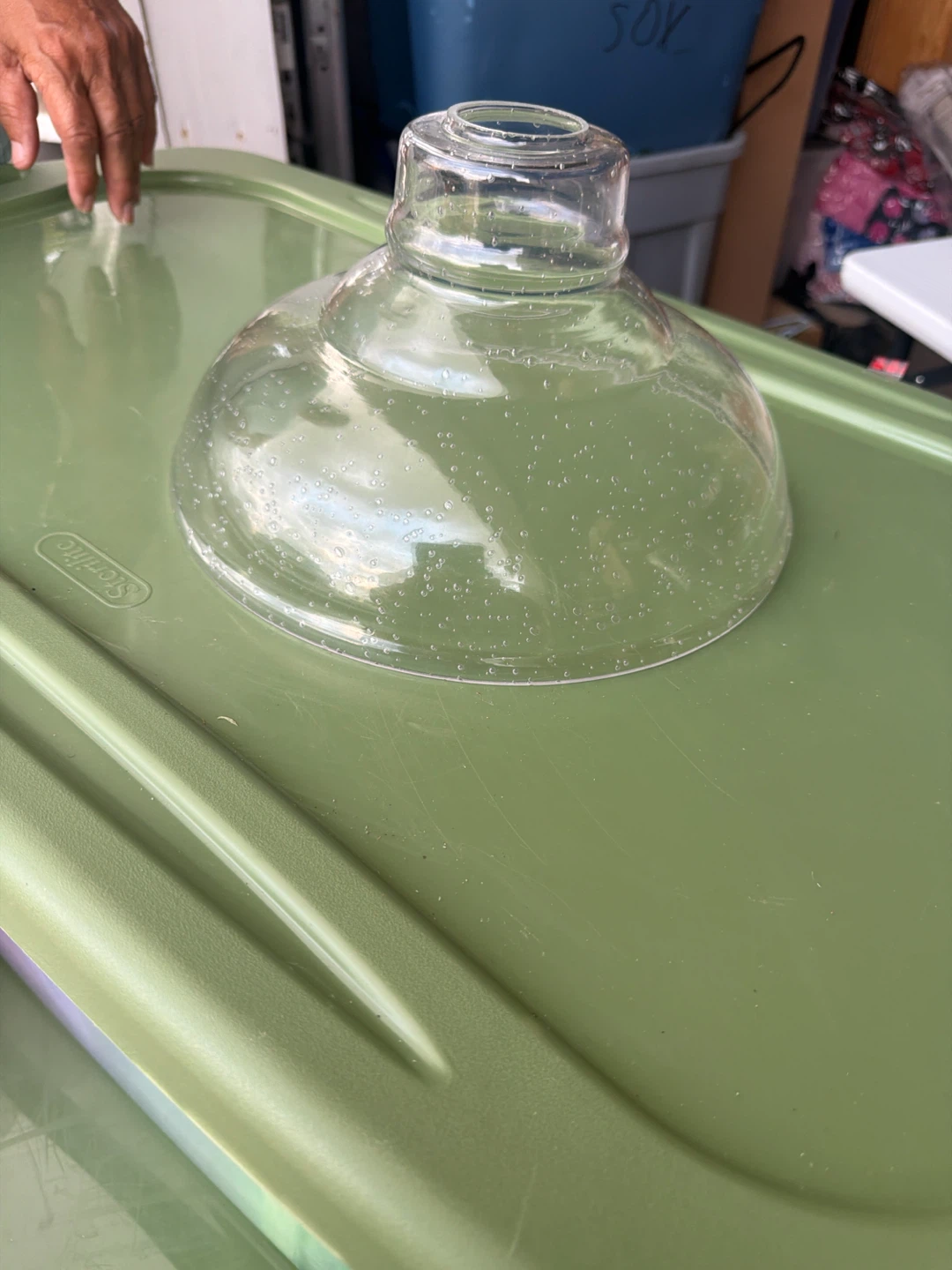 Clear Glass Bell Cloche Dome