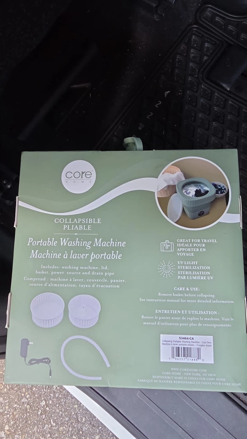 Core Home Collapsible Portable Washing Machine - photo 3