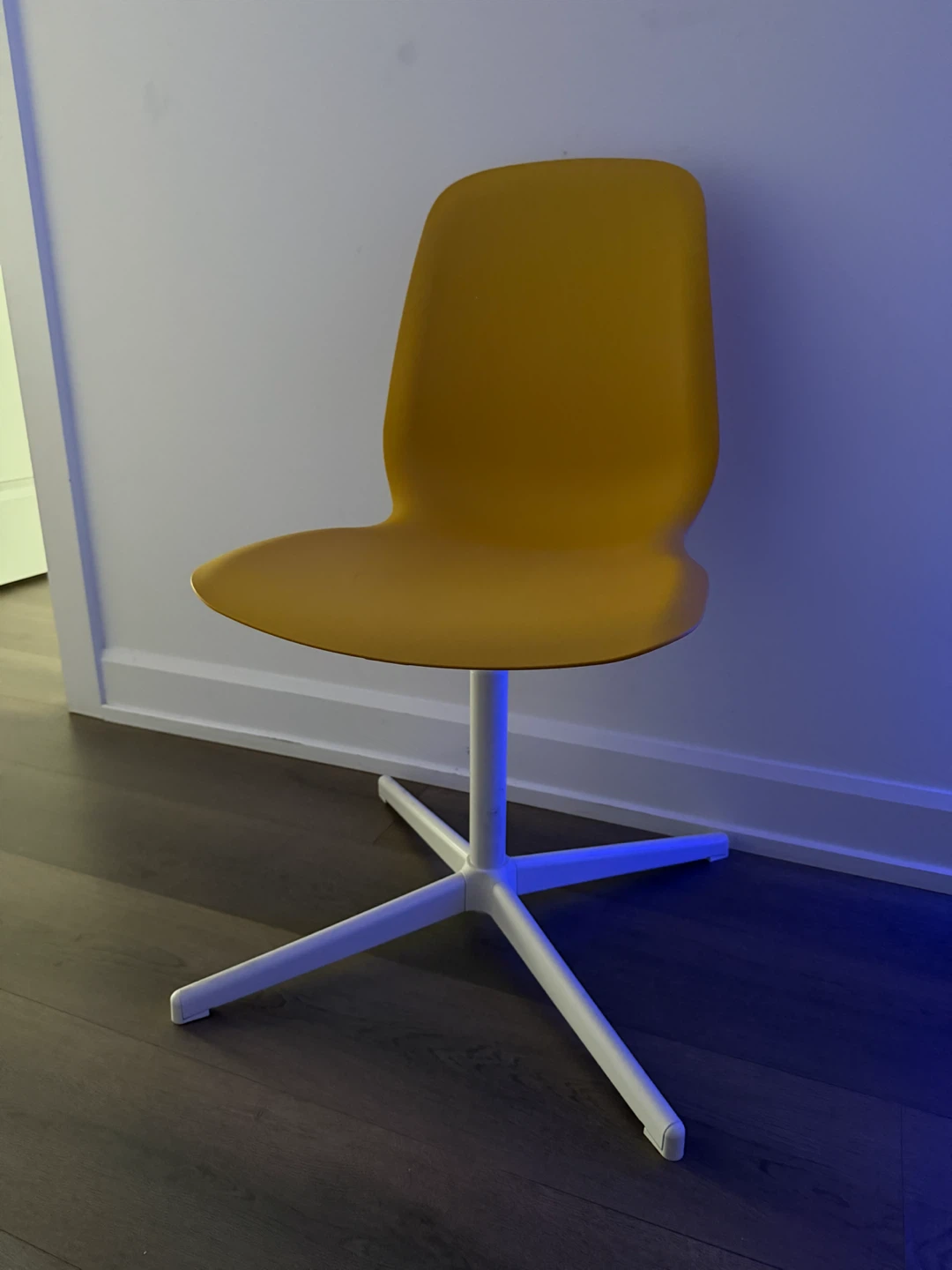 Yellow Swivel Office Chair - photo 2