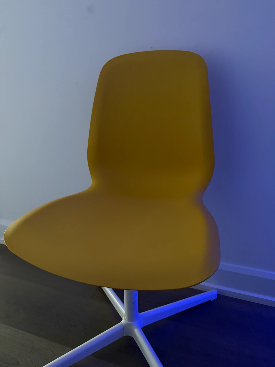 Yellow Swivel Office Chair - photo 3
