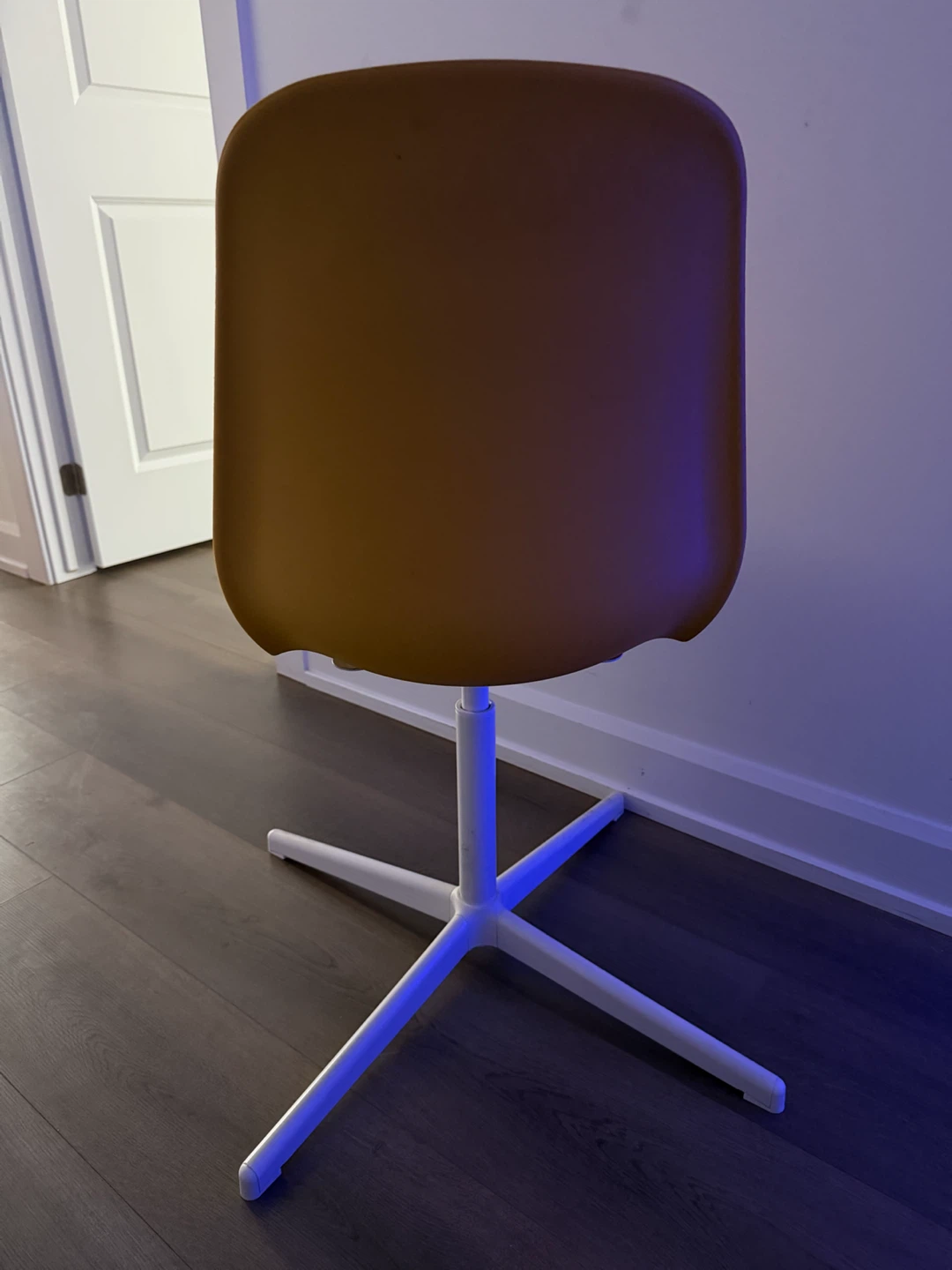 Yellow Swivel Office Chair - photo 4