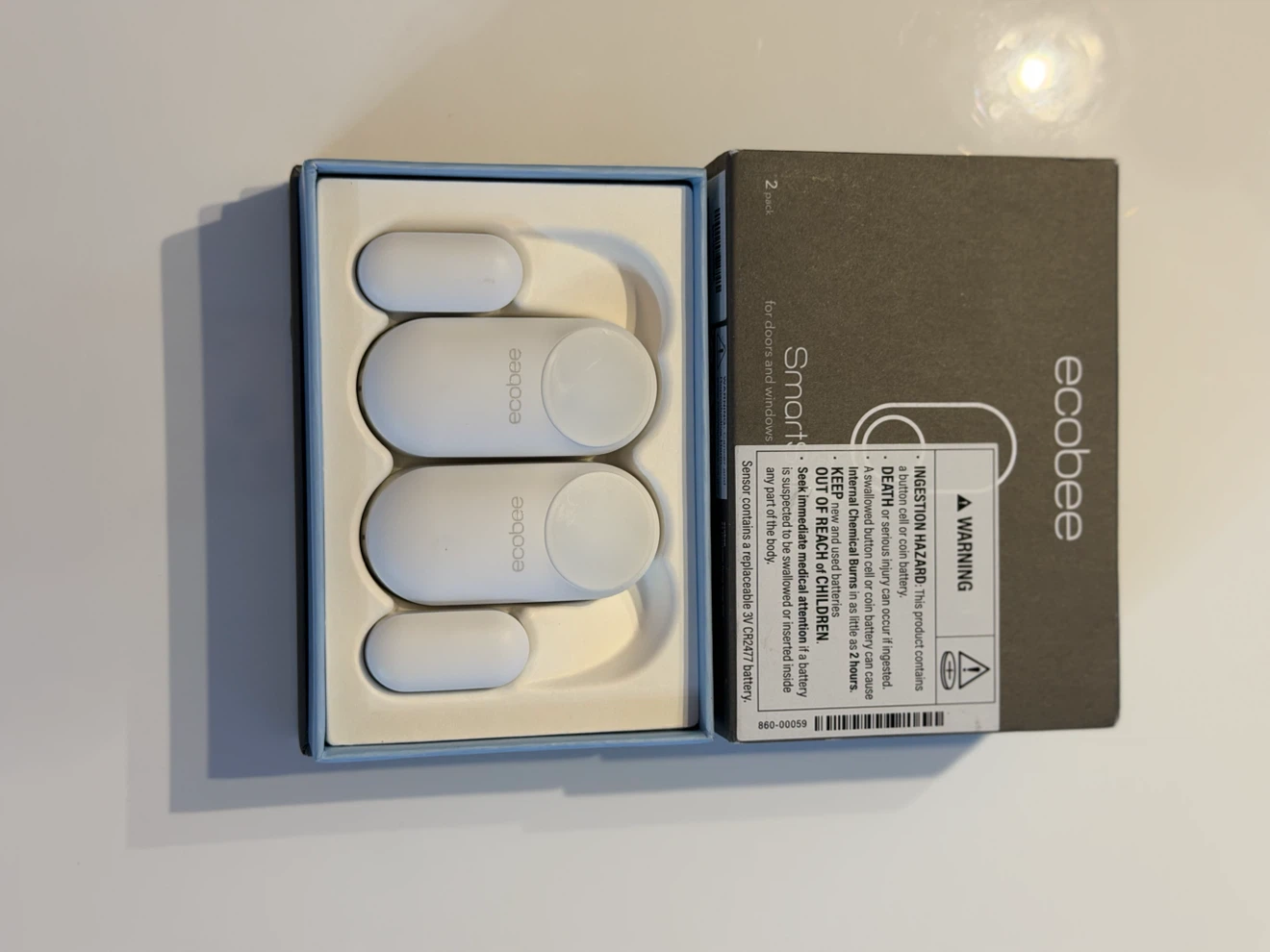 Ecobee Smart Sensors for Doors and Windows (2 Pack) - photo 2