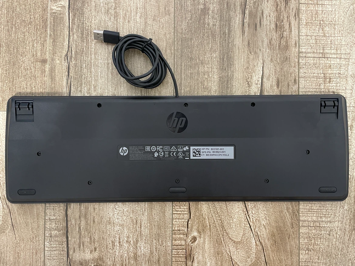 HP Full-Sized USB Wired Keyboard - photo 2