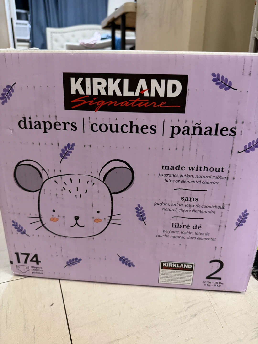 Kirkland Signature Diapers - Size 2 (174 count)