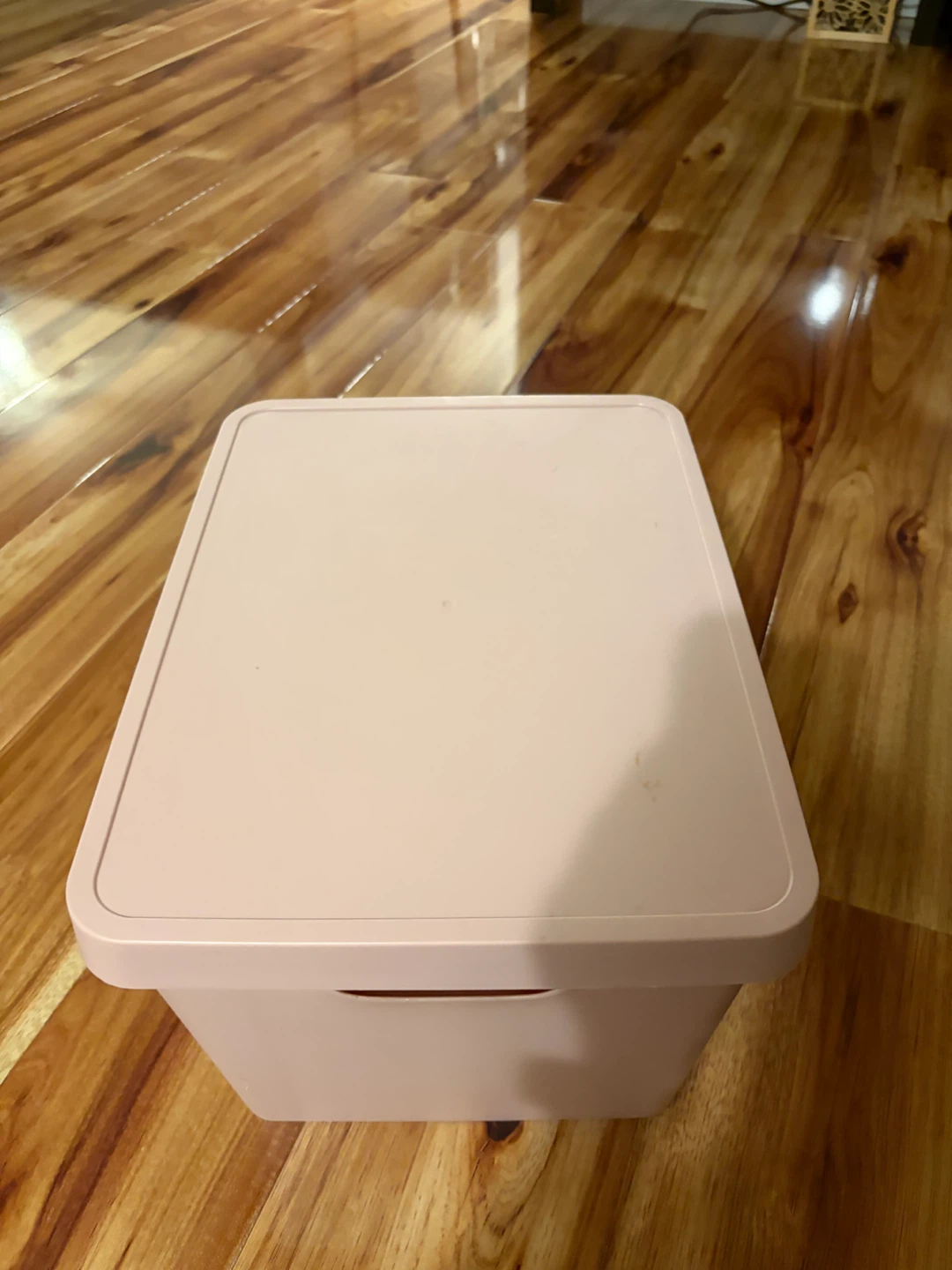 2 Pink Storage Bin with Lid - photo 2