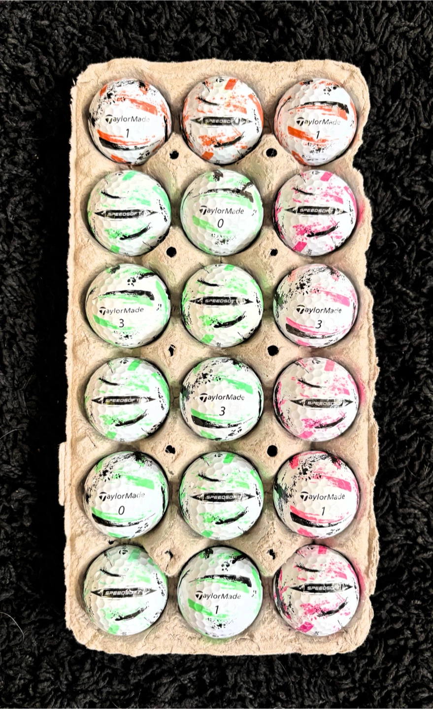 18 Taylormade Speedsoft Ink Golf Balls - photo 2