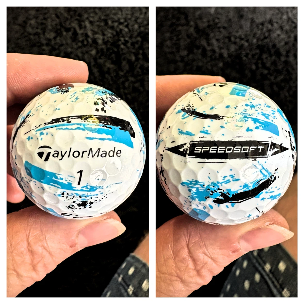 18 Taylormade Blue Speedsoft Ink Golf Balls - photo 3