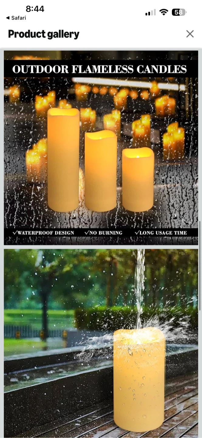 New!  48-Pack LED Flameless Candles - photo 4