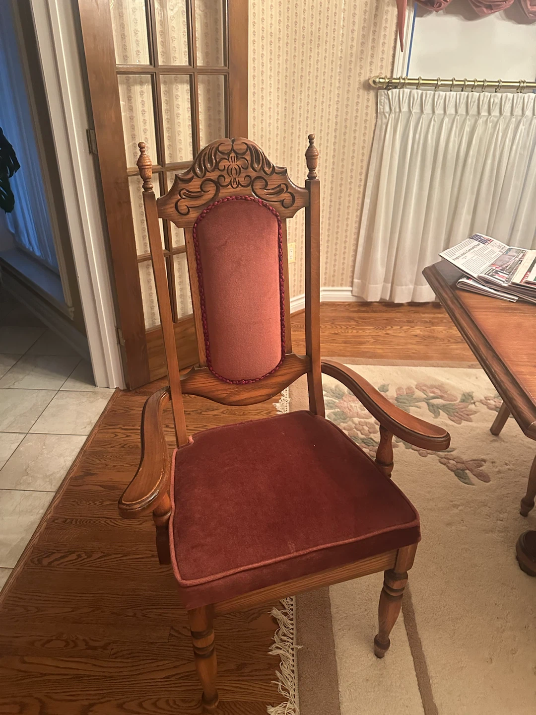 MOVING SALE Wooden Dining Table and Chairs Set - photo 3