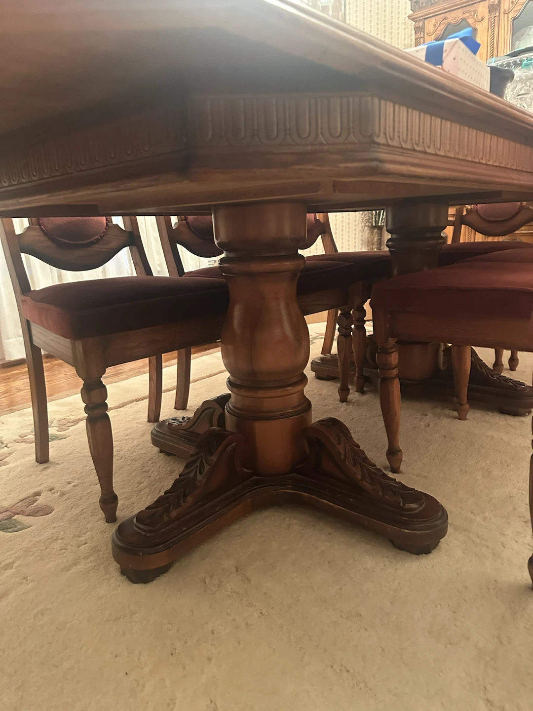 MOVING SALE Wooden Dining Table and Chairs Set - photo 5