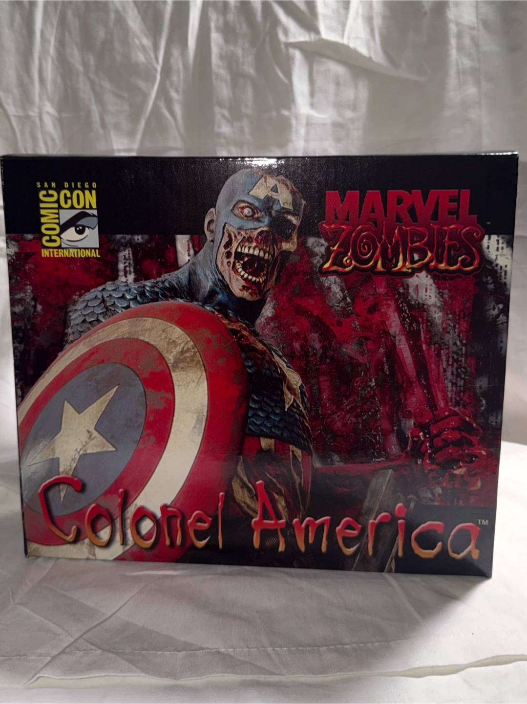 Captain America marvel zombies bust colonel America sdcc 2007 - photo 3