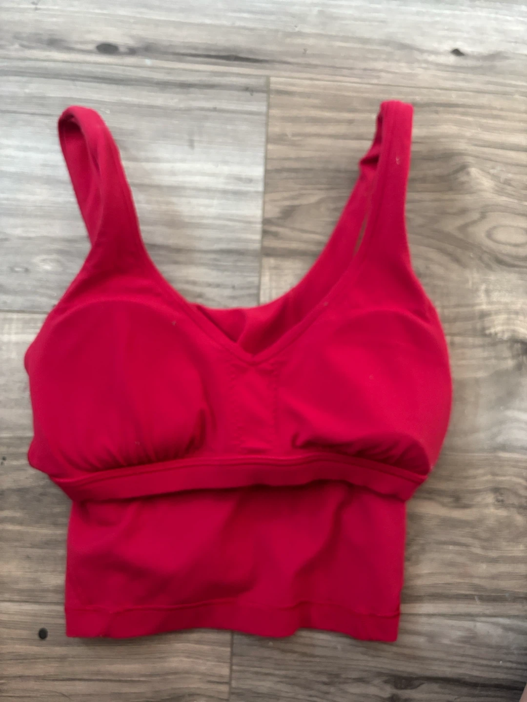Lululemon Red Sports Bra Tank Top - photo 3