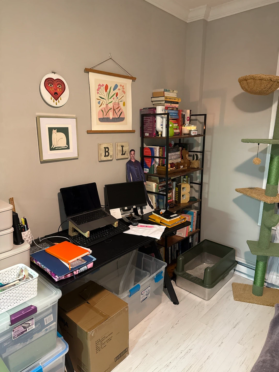 Single or double 5 Tier Bookcase - photo 2
