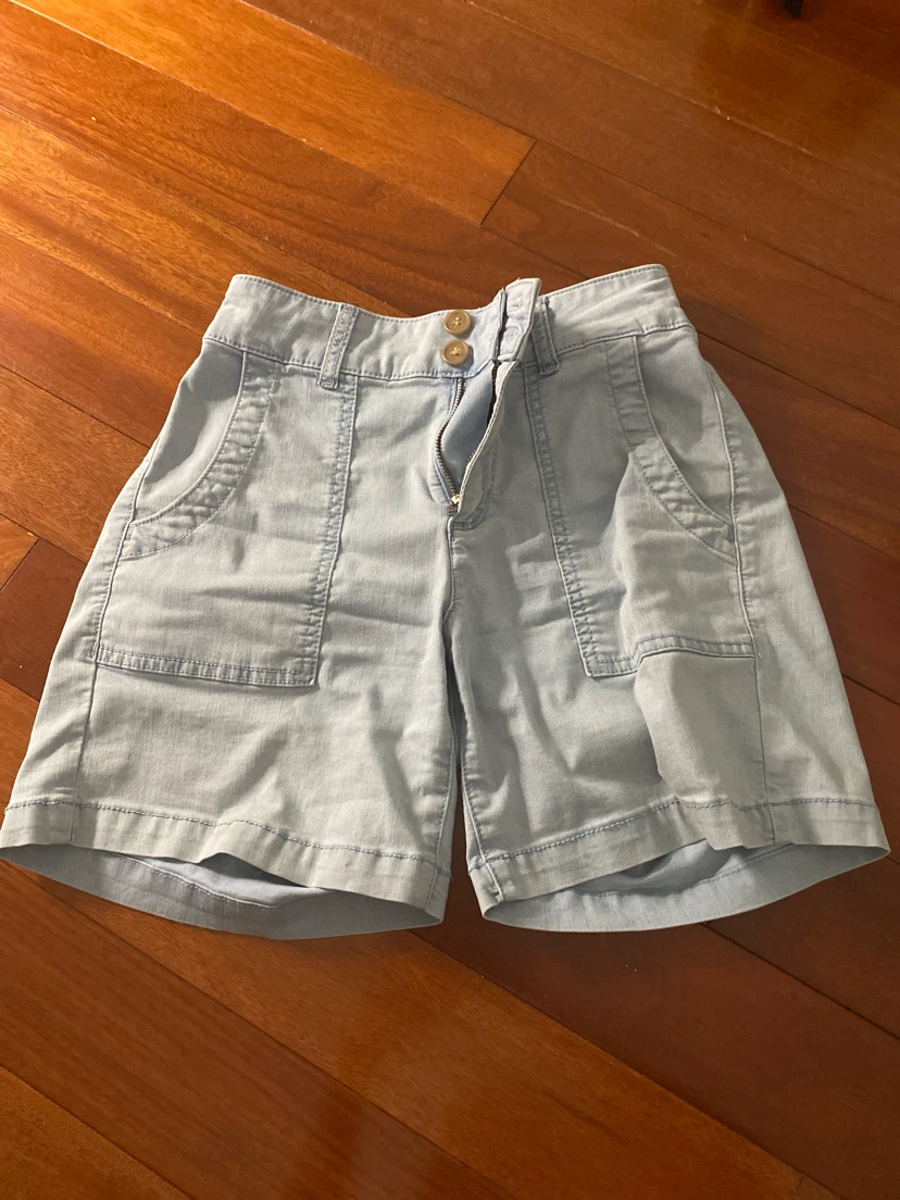 Blue shorts