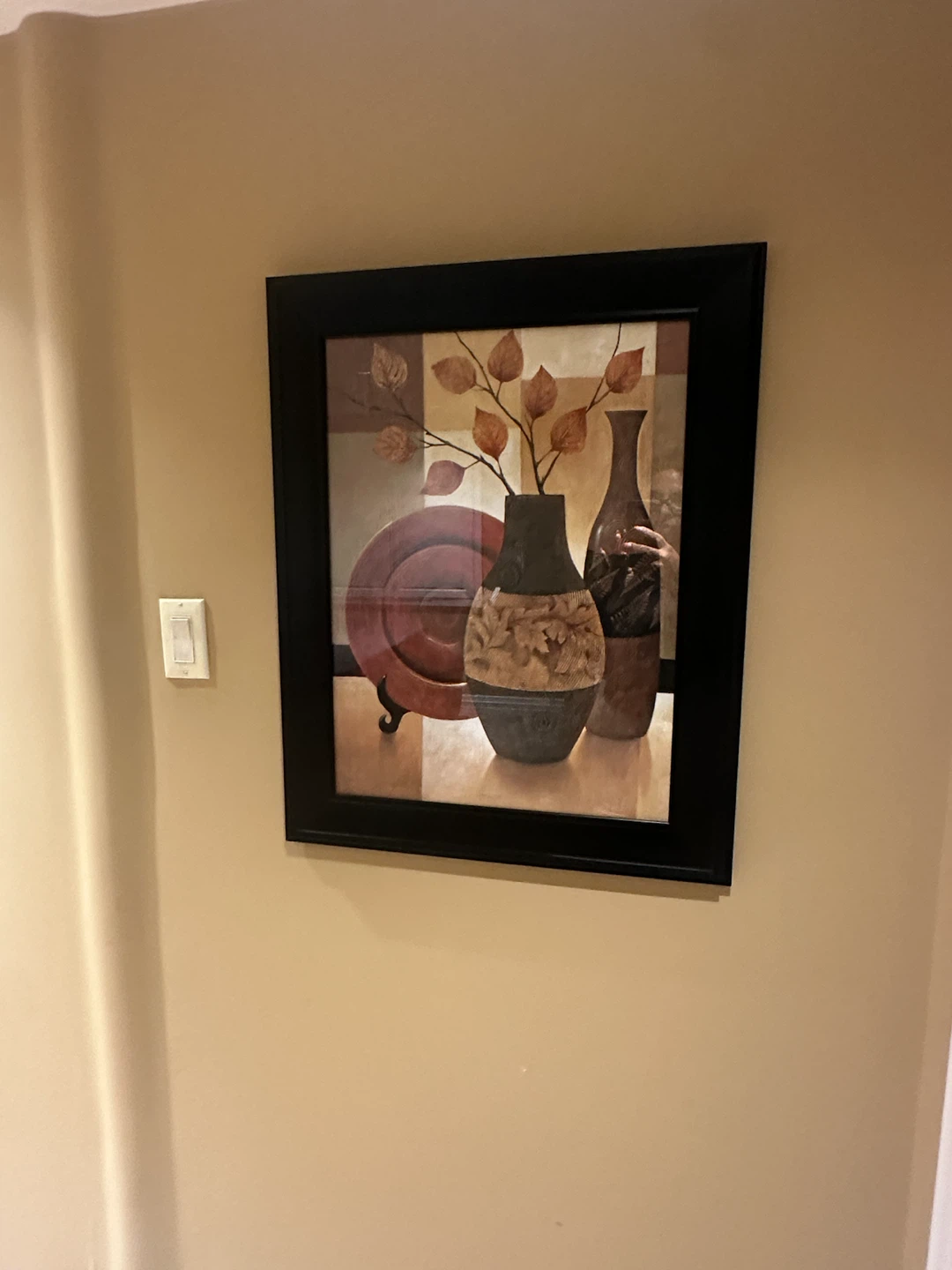 MOVING SALE Framed Wall Art - Floral and Vase Prints (Set of 3) - photo 2